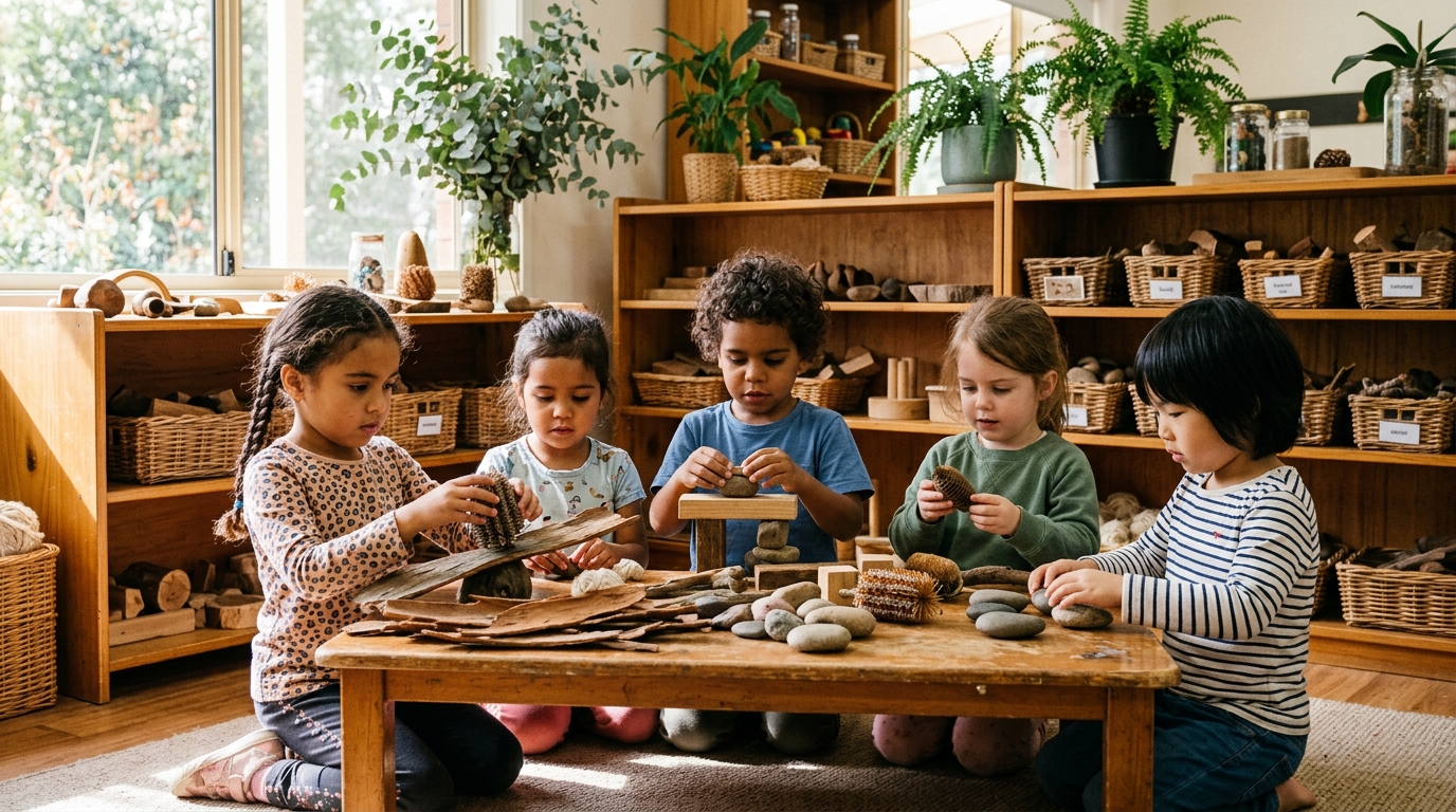 Brain-Building Play: The Neuroscience Behind Sensory Loose Parts