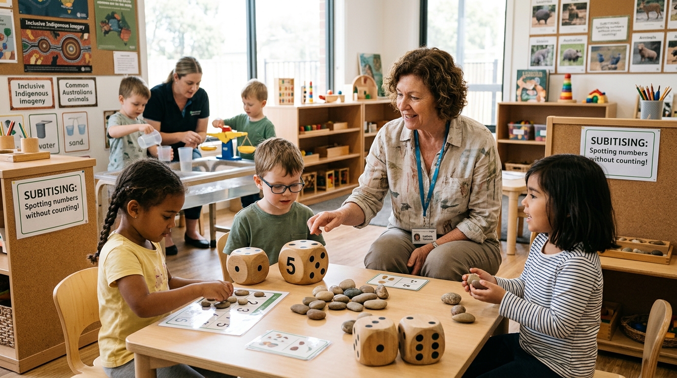 Station-Rotation Maths: Interactive Numeracy for 4-Year-Old Kinder